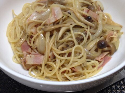 ブランチに☆和風きのこパスタ